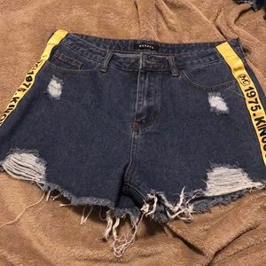Women’s denim shorts